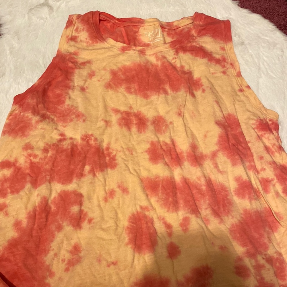 women’s tie dye tank